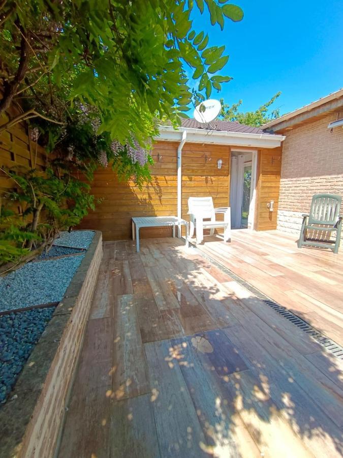 Studio Mer&Aa-terrasse-jardin-WIFI-parking Grand-Fort-Philippe Exterior foto