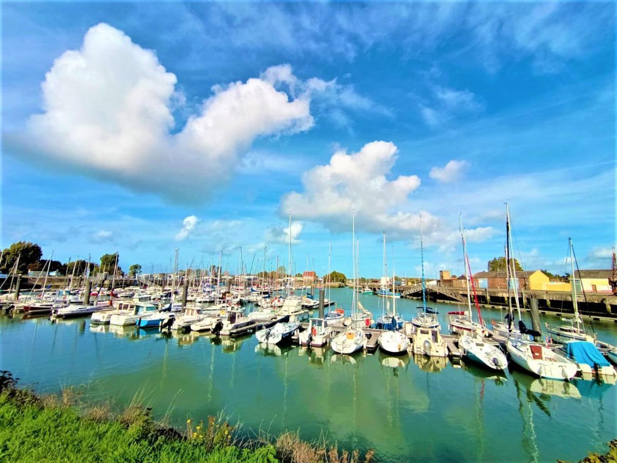Studio Mer&Aa-terrasse-jardin-WIFI-parking Grand-Fort-Philippe Exterior foto