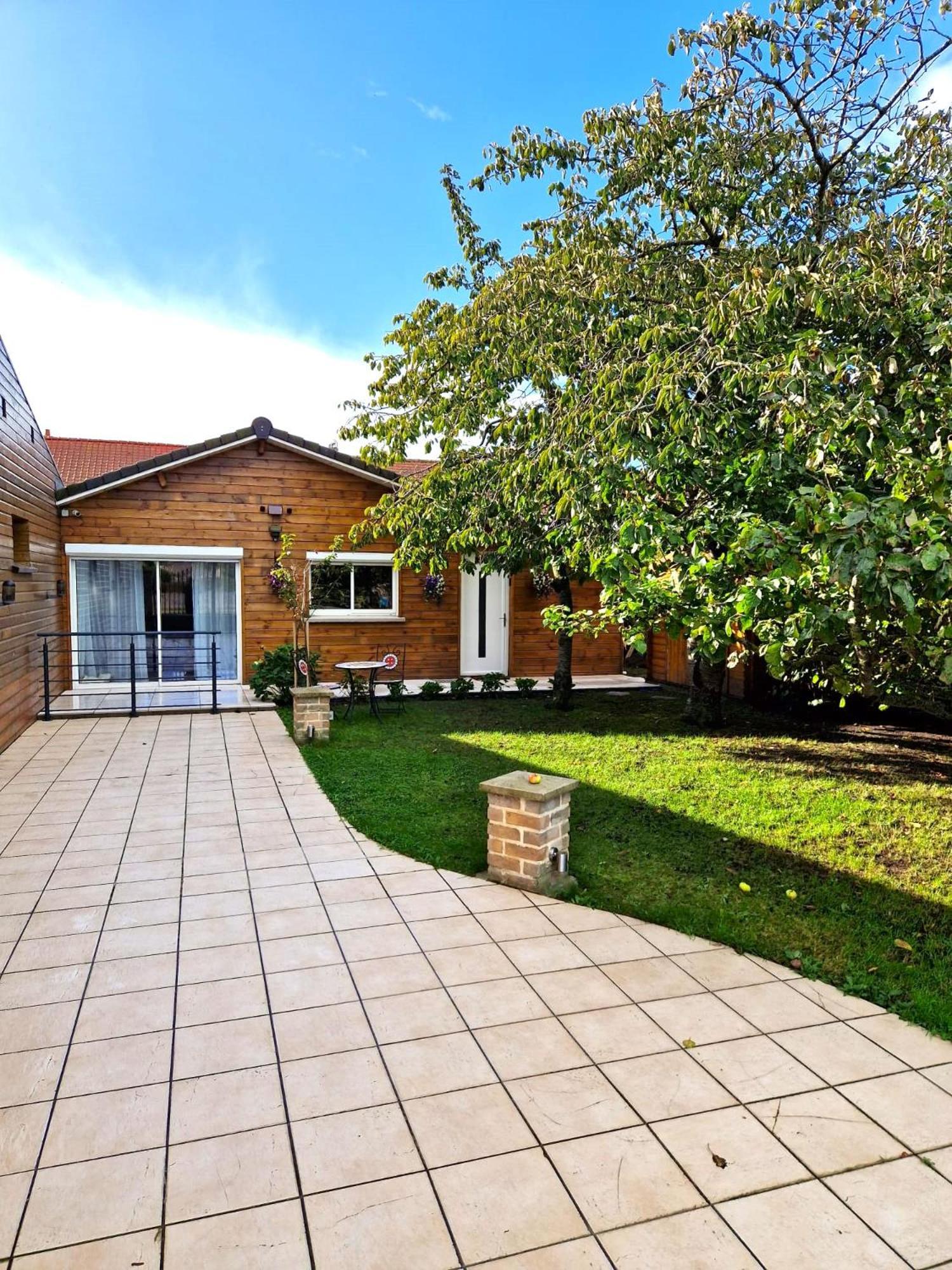 Studio Mer&Aa-terrasse-jardin-WIFI-parking Grand-Fort-Philippe Exterior foto